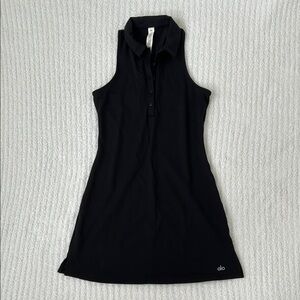 Alo Yoga Black Sleeveless Golf Dress - Size S